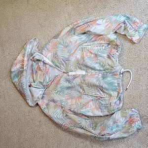 Palm leaf Windbreaker